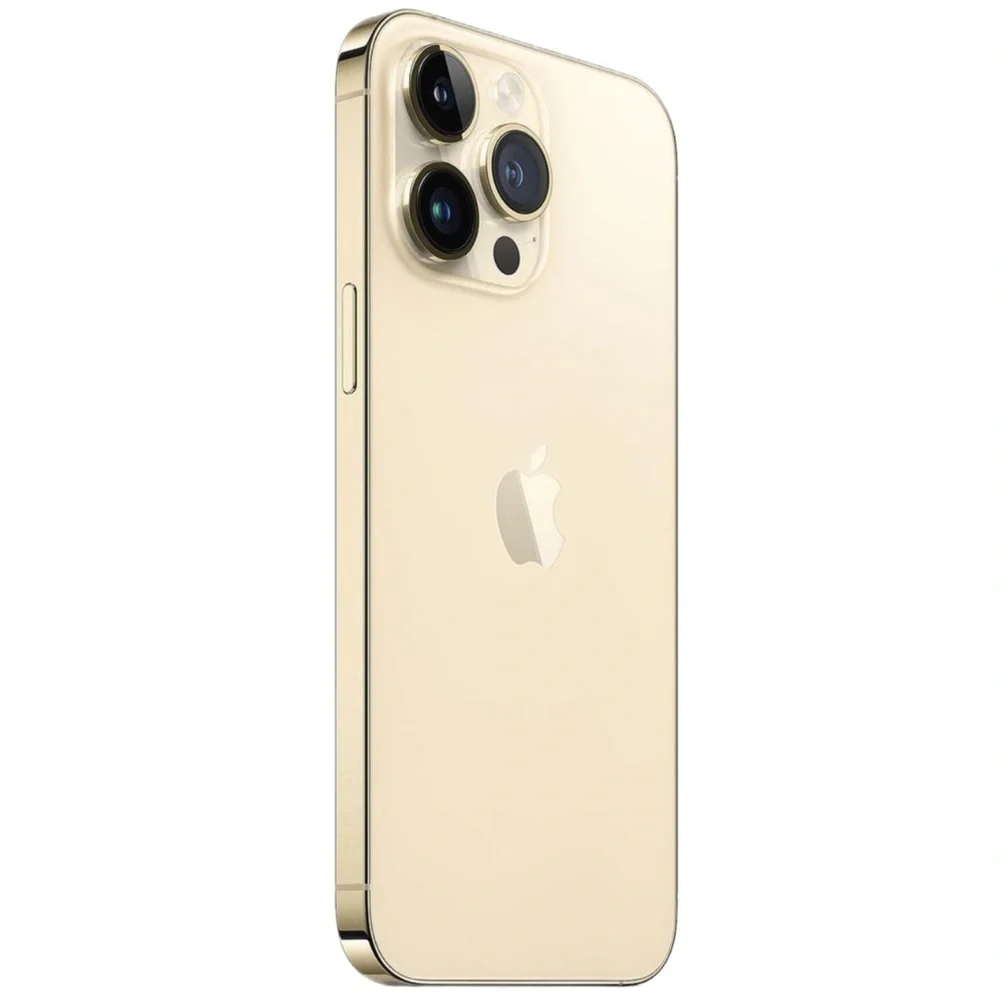 unlocked gold apple iphone 14 pro max + 2 new chargers | latest ios update
